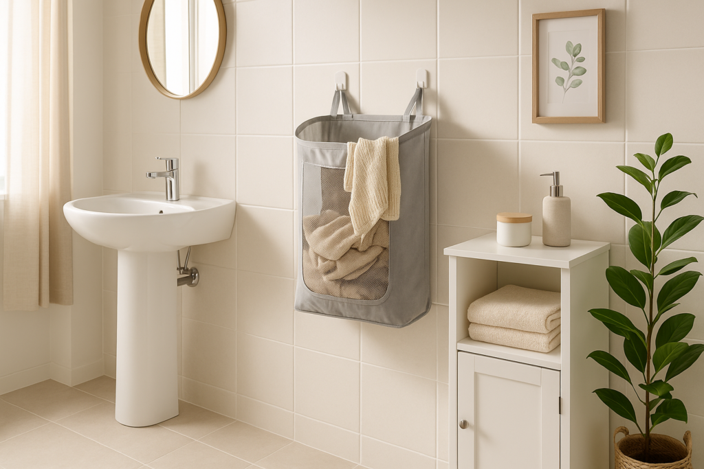 Kleines Badezimmer Ordnung im Schlafzimmer