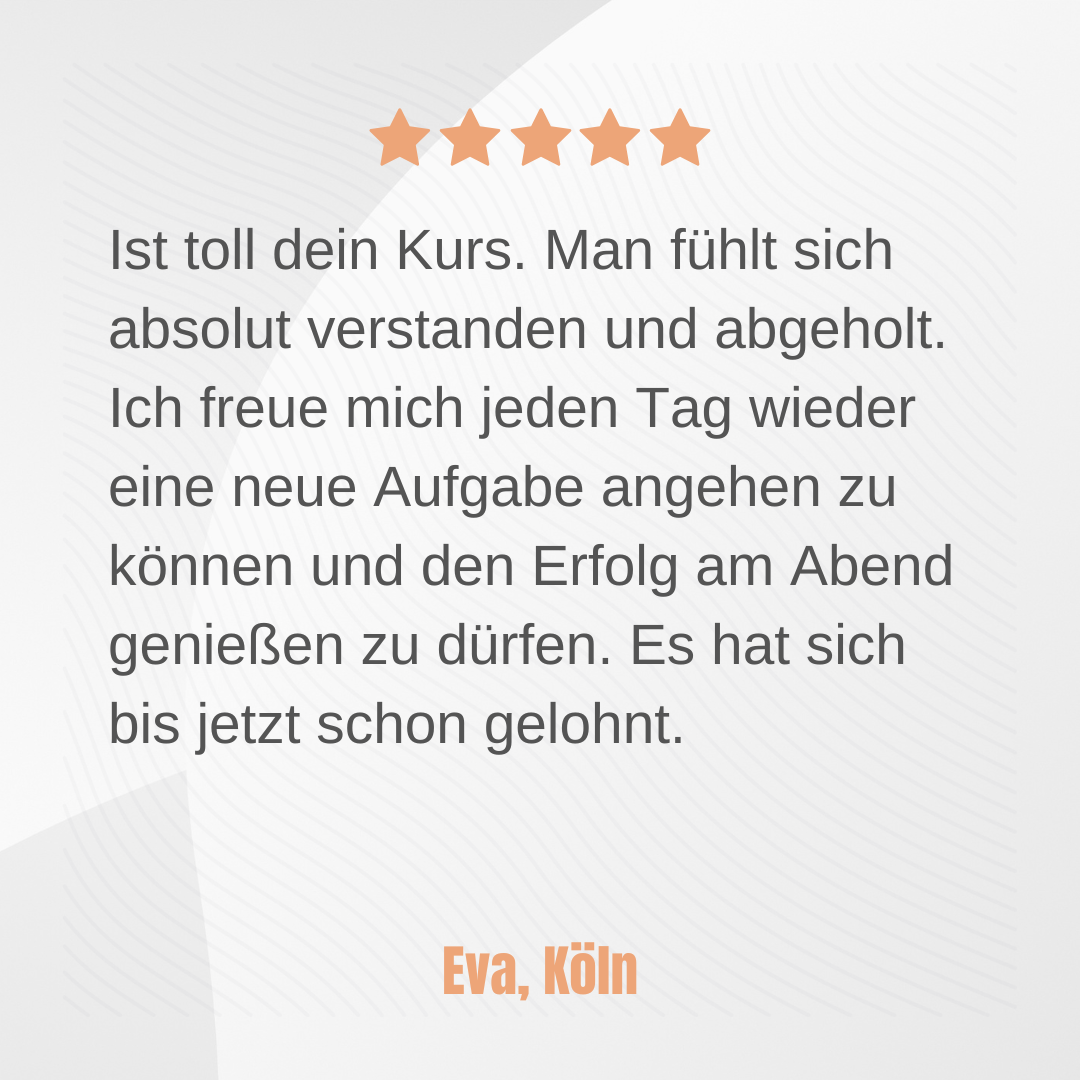 Kundenfeedback Raumtraumideen Routine 