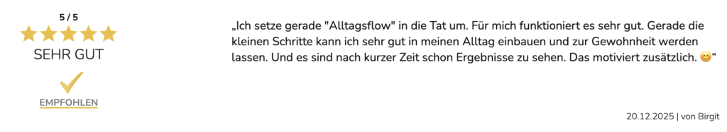 Raumtraum Ordnung Kurs 