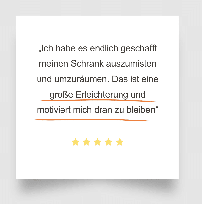 Bewertung Alltagsleichtigkeit