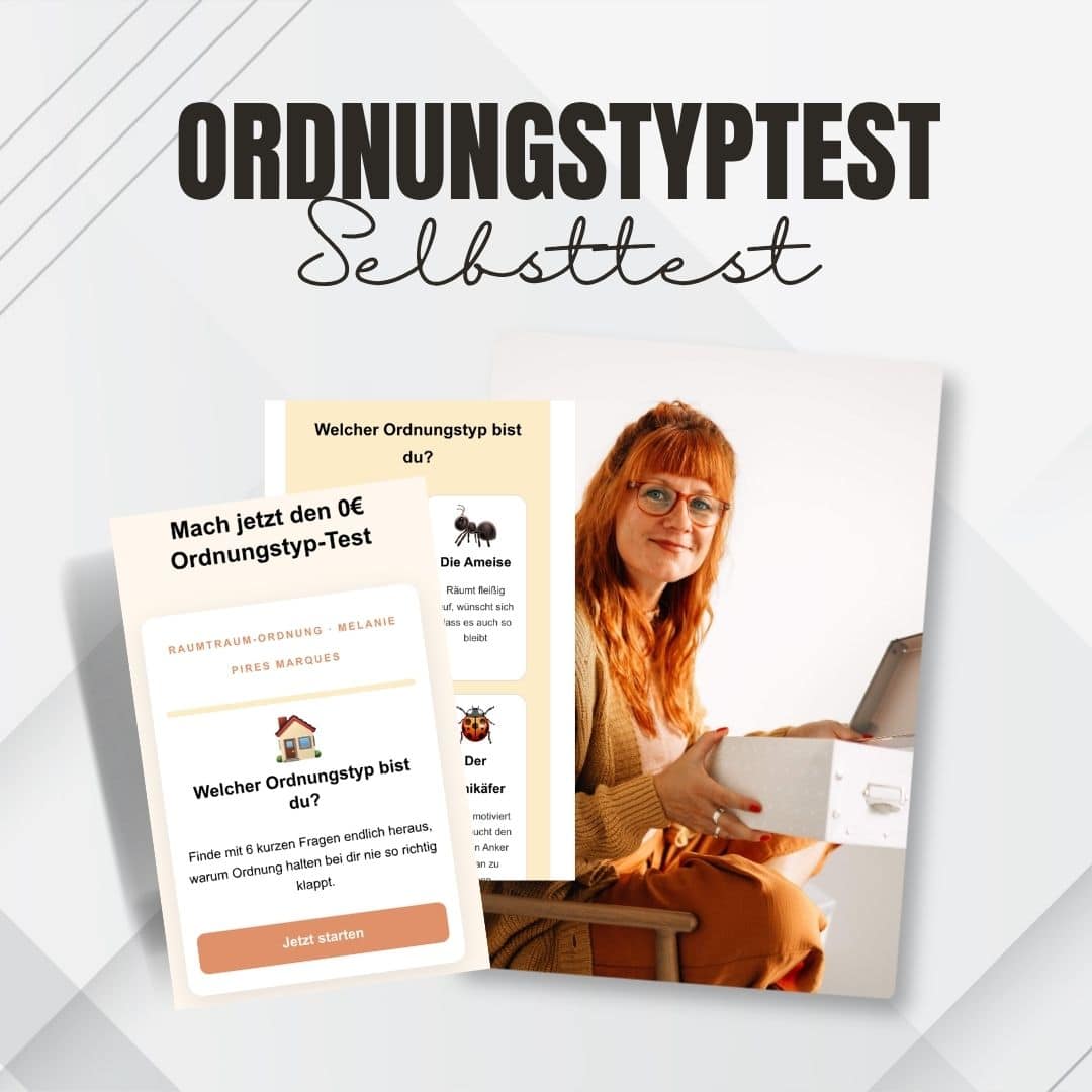 Raumtraum Ordnung Selbsttest